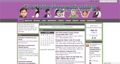 Desktop Screenshot of charlottehomeschooling.com